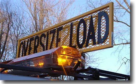 pilot car oversize load signs.